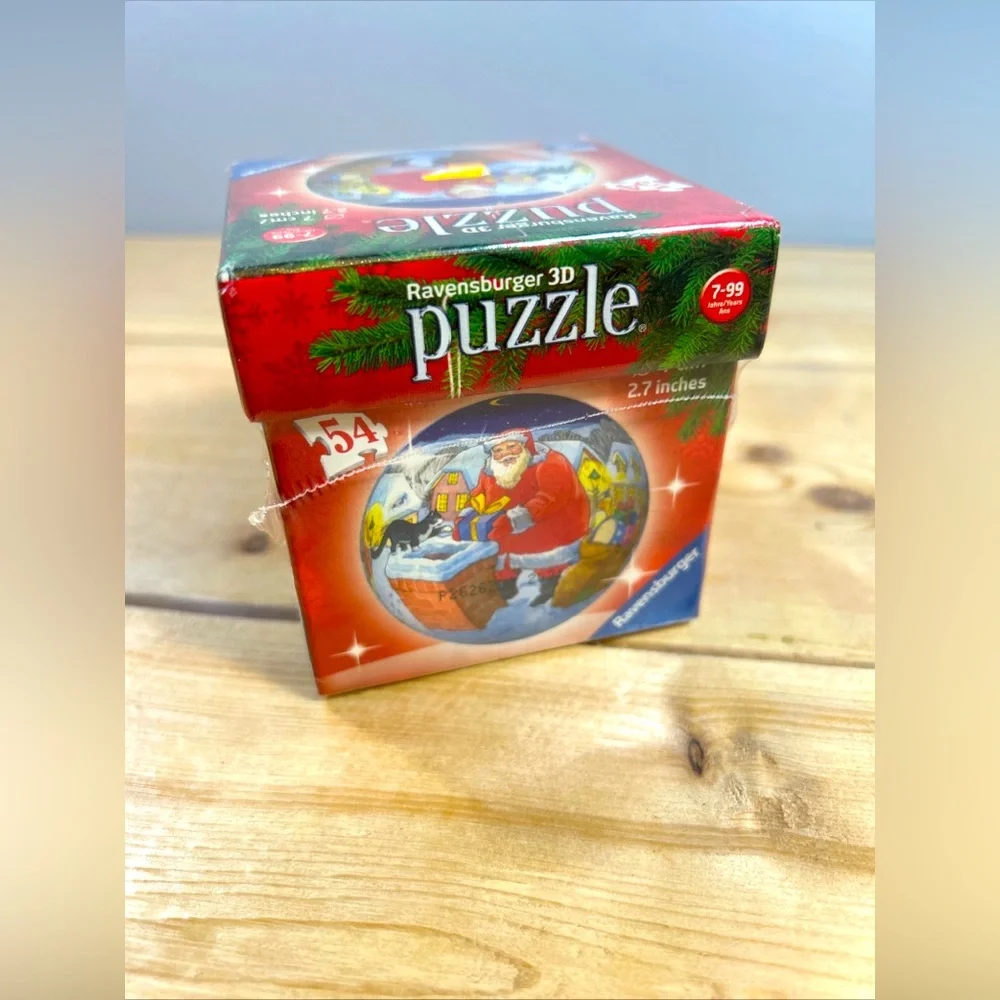 3D Christmas Puzzle Ravensburger 54 Piece New 2012 - Picture 4 of 6